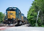 M427 pulls up to the south end of the Hill Yard